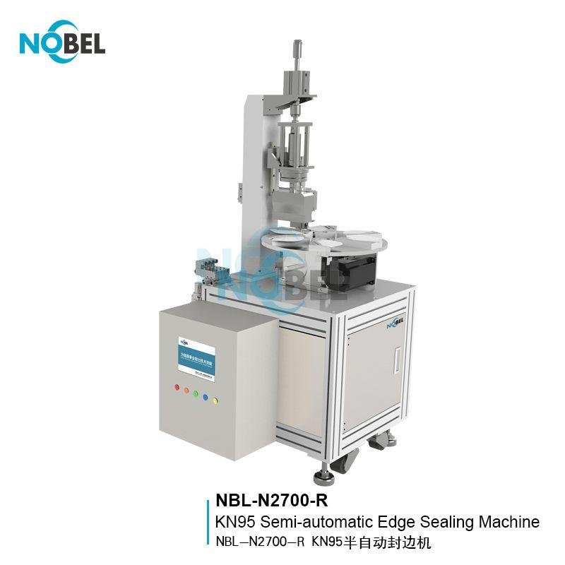 NBL-N2700 Semi Automatic Mask Production Line  Nobel face mask machine line  4
