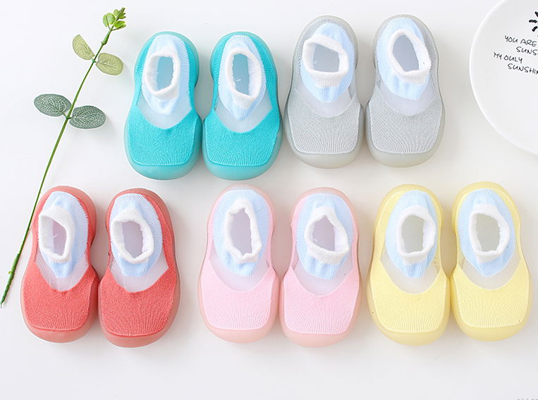 cute traffic  design baby toddler rubber shoe socks children soft casual shoe 5