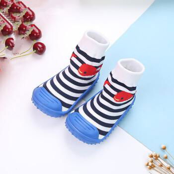 Indoor Baby Toddler Sock Shoes Infant Soft Rubber Sole Shoes  4
