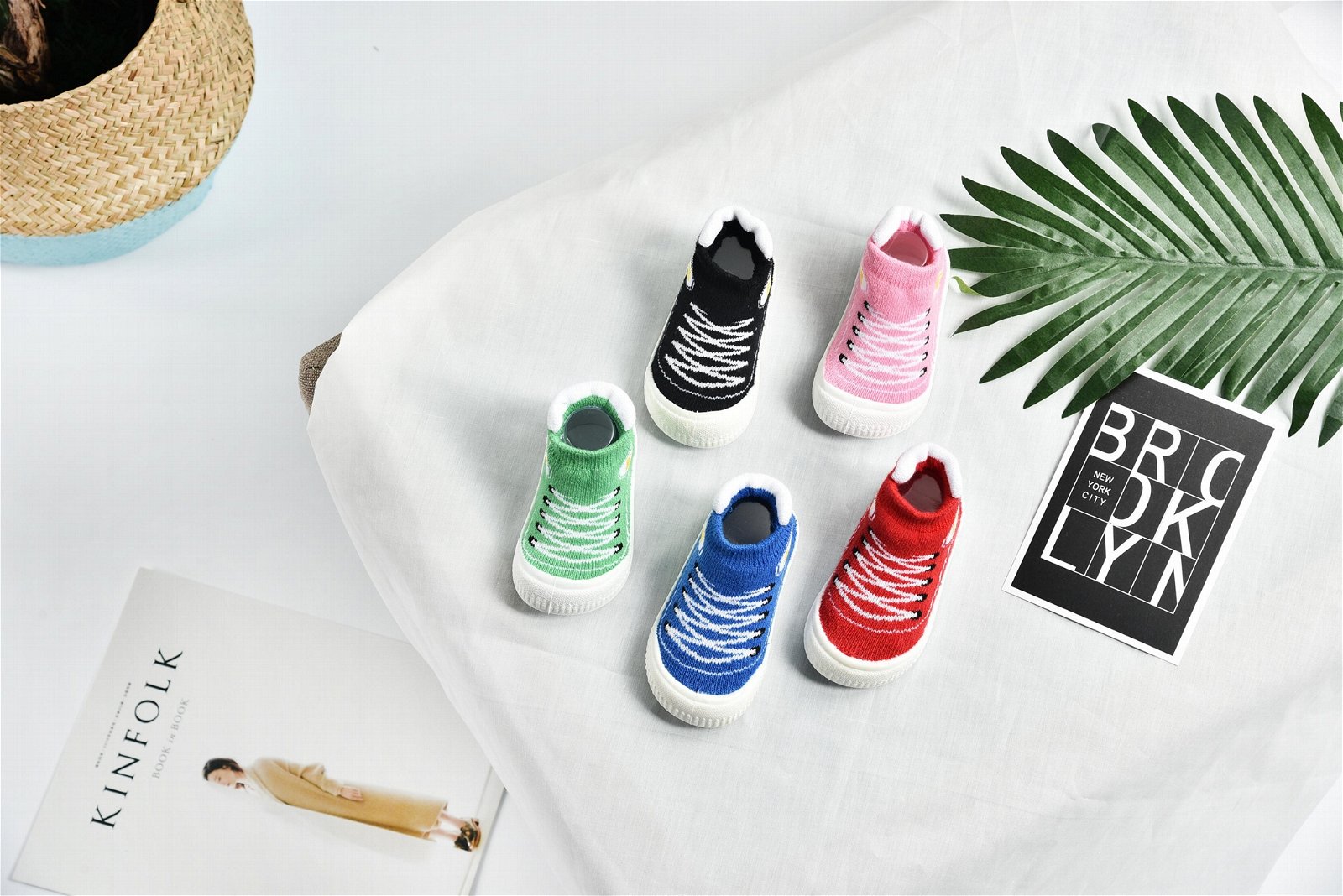 cute variety design  baby toddler rubber shoe socks children soft casual shoe