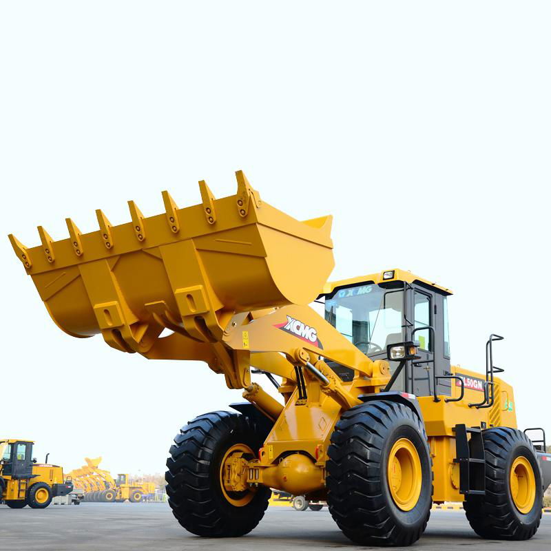 XCMG 5 ton Front End Wheel Loader ZL50GN Rated Load 5000kg Bucket 3m3 for Constr