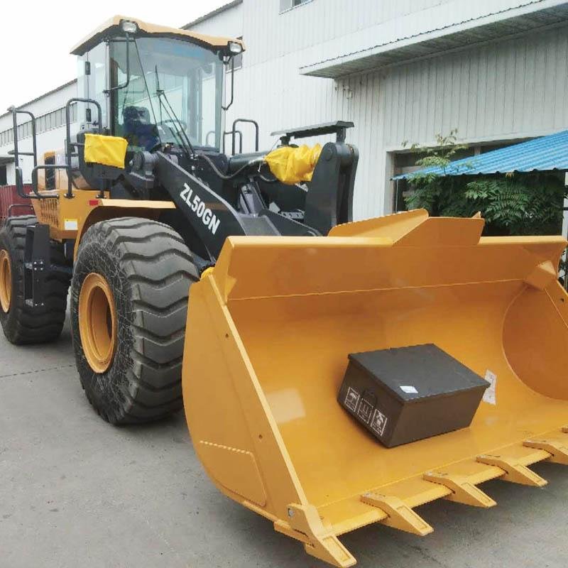 XCMG 5 ton Front End Wheel Loader ZL50GN Rated Load 5000kg Bucket 3m3 for Constr 2