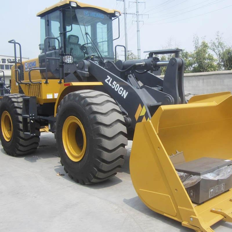 XCMG 5 ton Front End Wheel Loader ZL50GN Rated Load 5000kg Bucket 3m3 for Constr 4