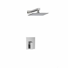 SS304 Stainless Steel in Wall Shower Faucet Set