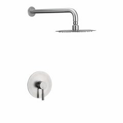 SS304 Stainless Steel in Wall Shower Faucet Set