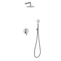 SS304 Stainless Steel Freestanding Bathtub Bathroom Floor Standing Shower Faucet