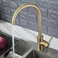 Kitchen Faucet with Nickel Finished Stainless Steel