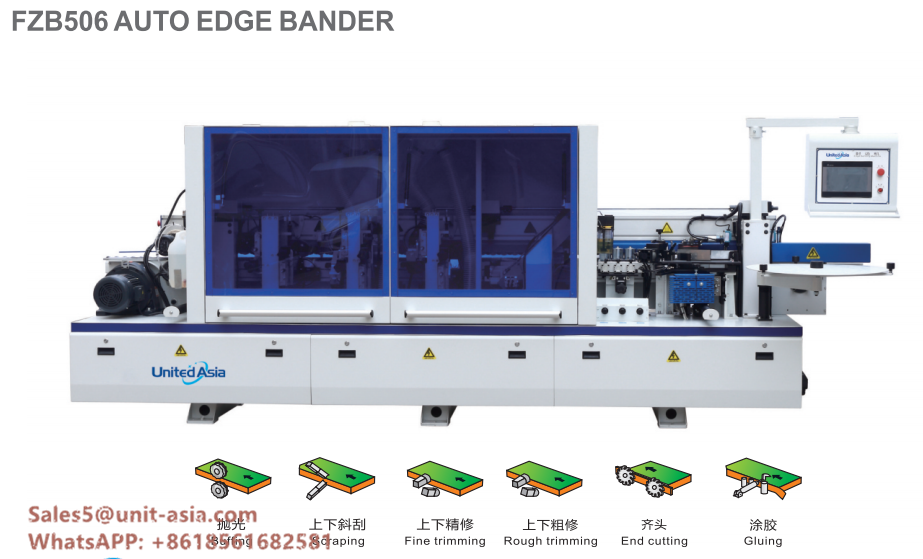 Automatic high speed edge banding machine 5