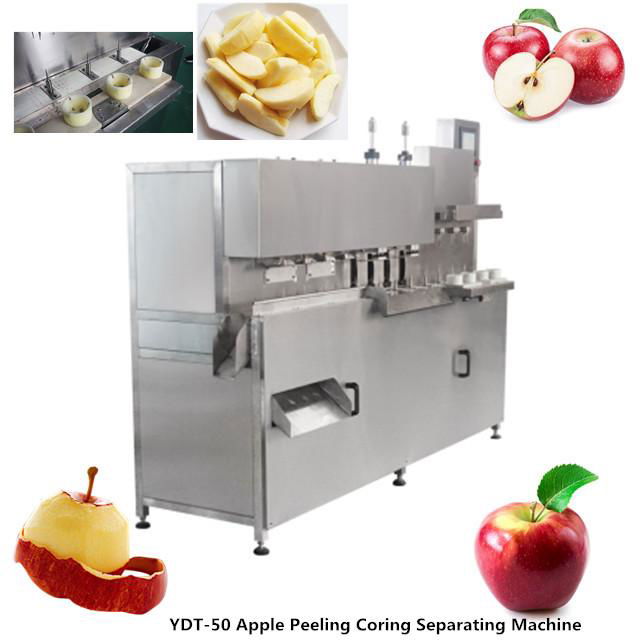 YDA-1200 Full Automatic Apple Peeling Coring-Separating Machine 2