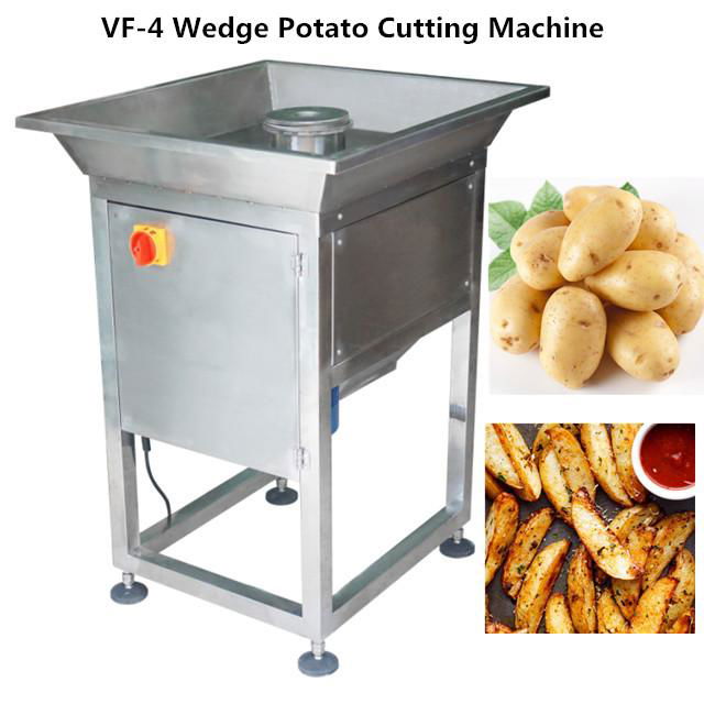 VF-4 Wedge Potato Cutting  Machine YDXL-75 Vertical Vegetable  Chip Slicer 3