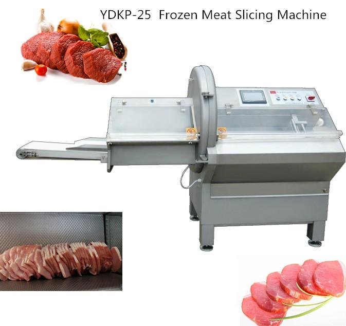 YD-350  Frozen Meat Cube Cutting Machine YDKP-25  Frozen Meat Slicing Machine 3