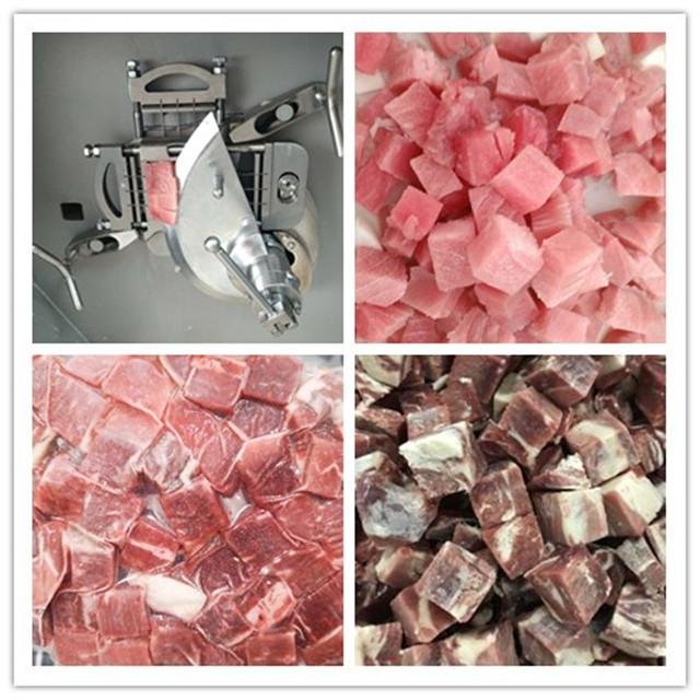YD-350  Frozen Meat Cube Cutting Machine YDKP-25  Frozen Meat Slicing Machine 2