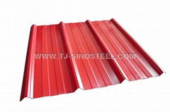 Corrugated steel sheet