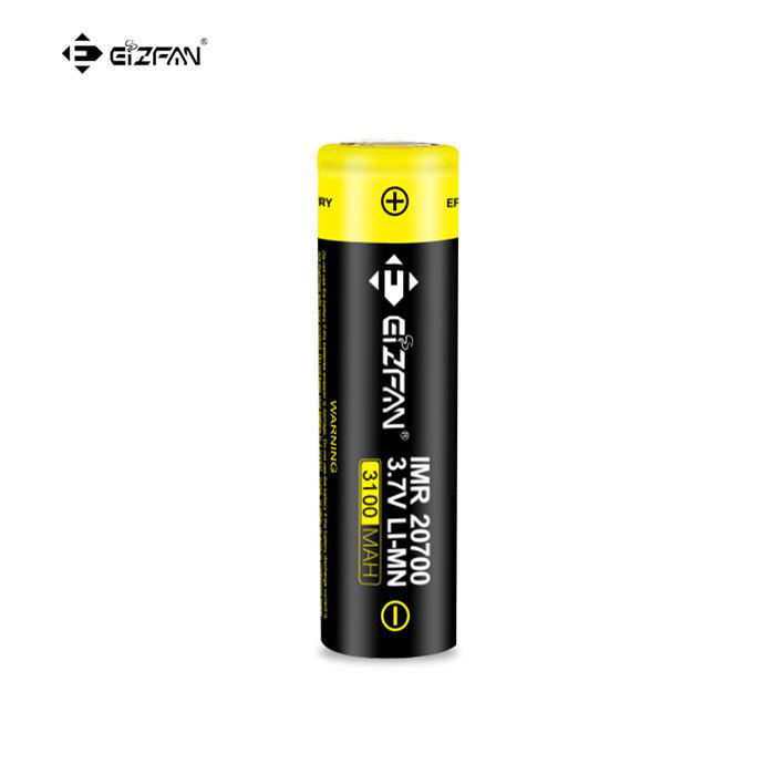 ODM Efan IMR 20700 3100mAh 30A/40A 3.7V Battery