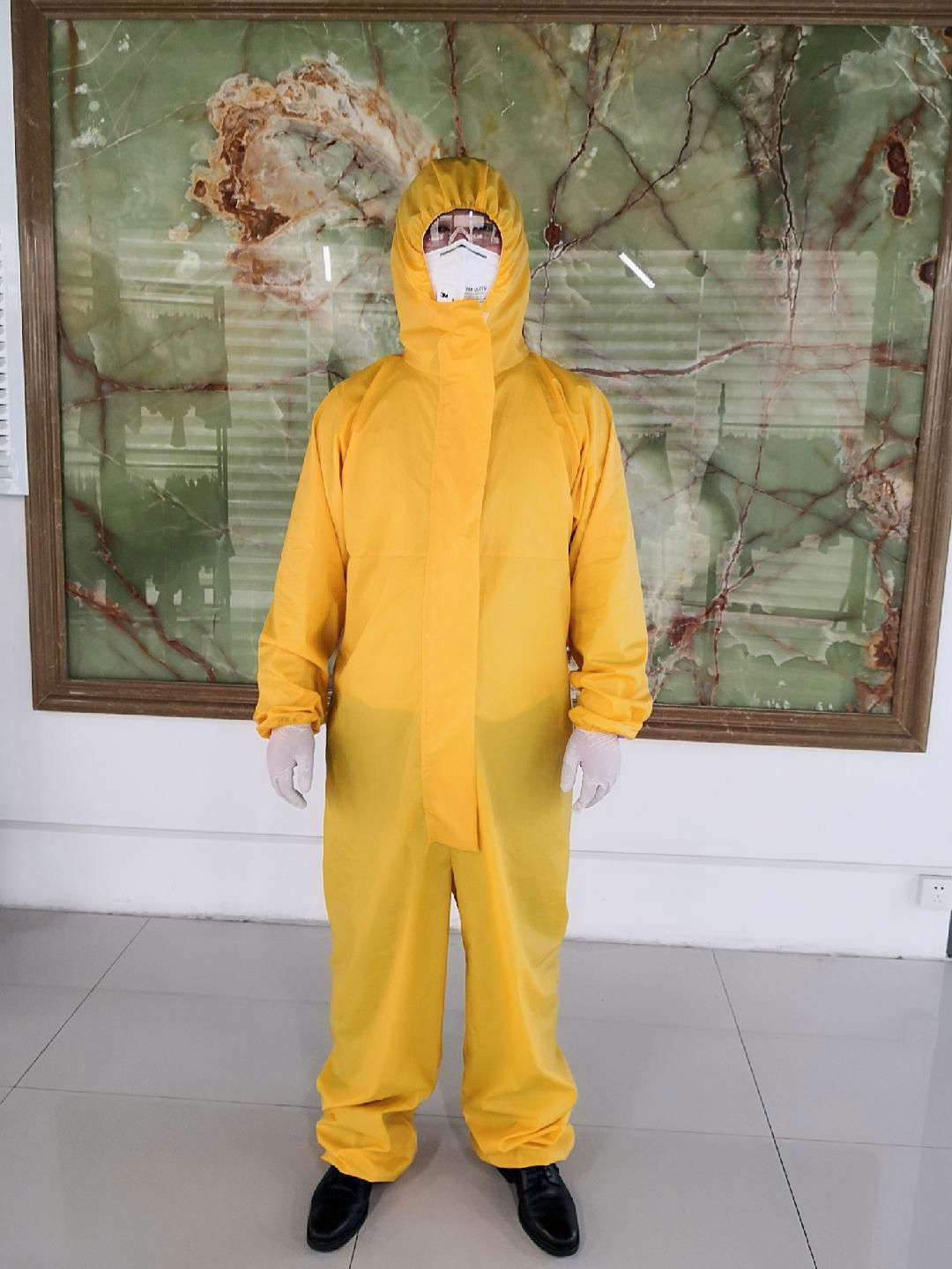 Double Coated Pvc Isolated Protective Clothing