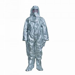 Fold-Resistant Fire Insulation Suit