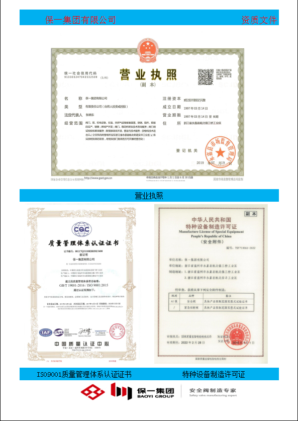 彈簧全啟式安全閥 5