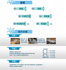 橡皮艇加厚耐磨气垫救生钓鱼船皮划艇冲锋舟气垫船 2/3/4人橡皮船