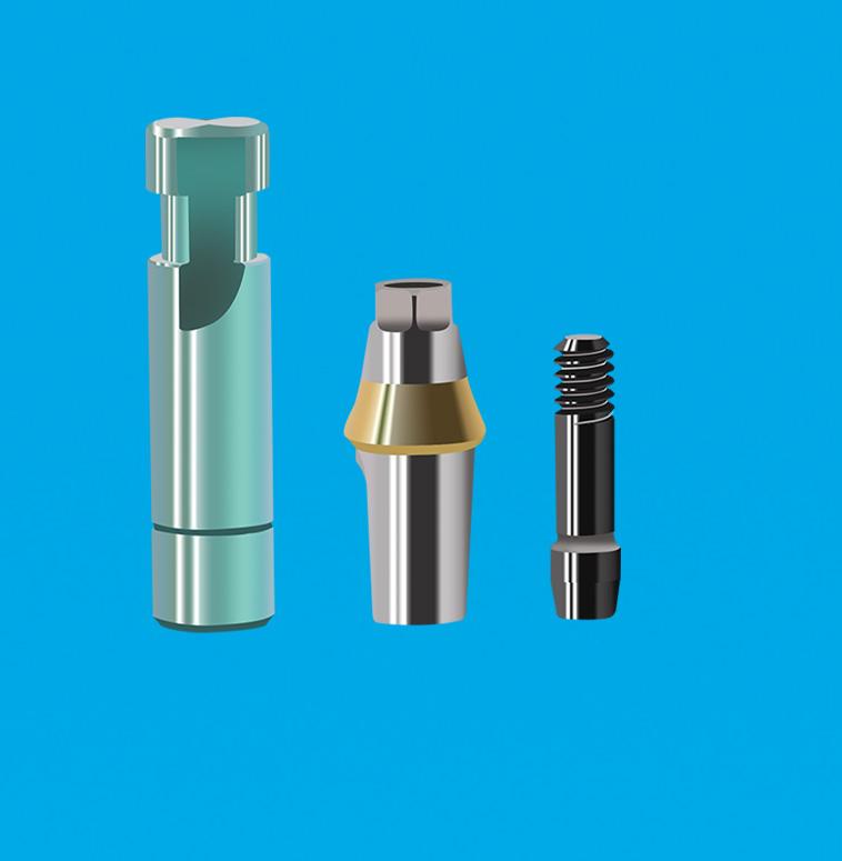 Custom dental straight abutment for implant YS02 Yushang (China