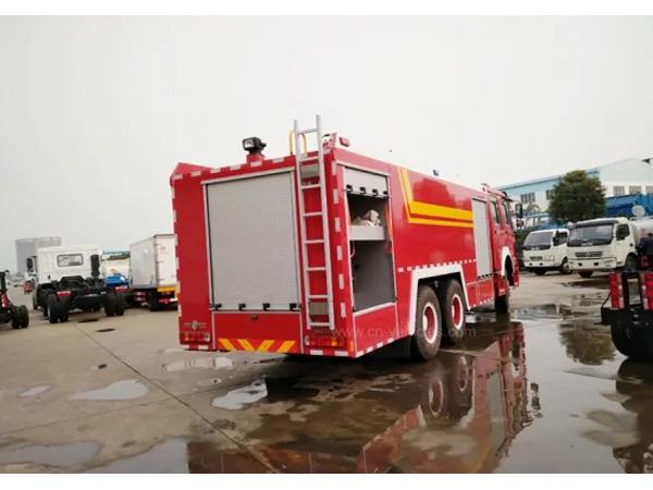 16tons Howo 10 wheel Fire Engine 13000Liters Water 3000liters foam Tanker Fire F 3