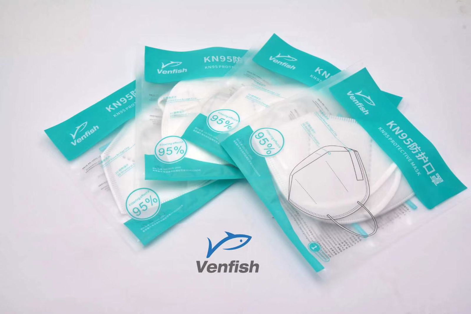 KN95 NON-WOVEN DISPOSABLE FACE MASK EARLOOP KN95 2