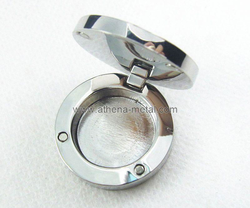 Round Metal Solid Perfume Container   perfume container   2