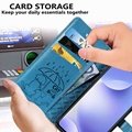 For Xiaomi Redmi K30 Leather Case Cat Dog Flip Wallet Cover  4
