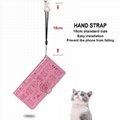 For Huawei Mate 30 Lite Leather Case Cat Dog Embossed Flip Wallet Cover 4