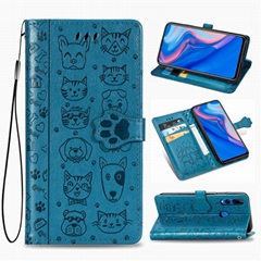 For Huawei Y9 Prime 2019 Leather Case