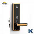 Electronic digital hotel door lock BABA-8212 swipe card lock handle door