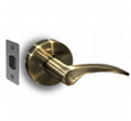 Interior handle lock wooden magnetic door lock