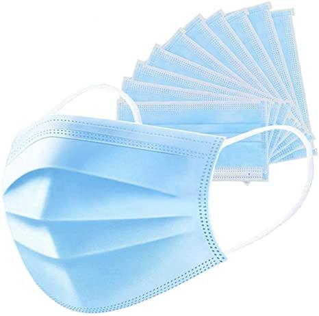 Stock disposable face safe mask 3-ply with earloop