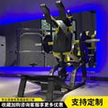 哈克双向深蹲训练器商用健身房专用器材全套大型腿部运动器械  3