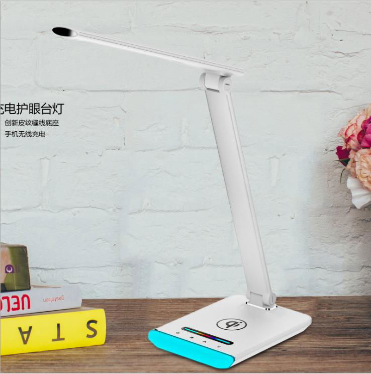 Touch-type five-stage dimming intelligent wireless eye-protector lamp 5