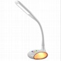   Touch-type three-stage dimming seven-color eye protection LED table lamp