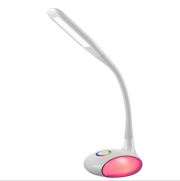   Touch-type three-stage dimming seven-color eye protection LED table lamp 3