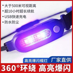 Factory cap lamps Police cap light Led cap 