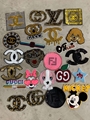 CC GG     rand patches sequied embroided towel custom patch 2