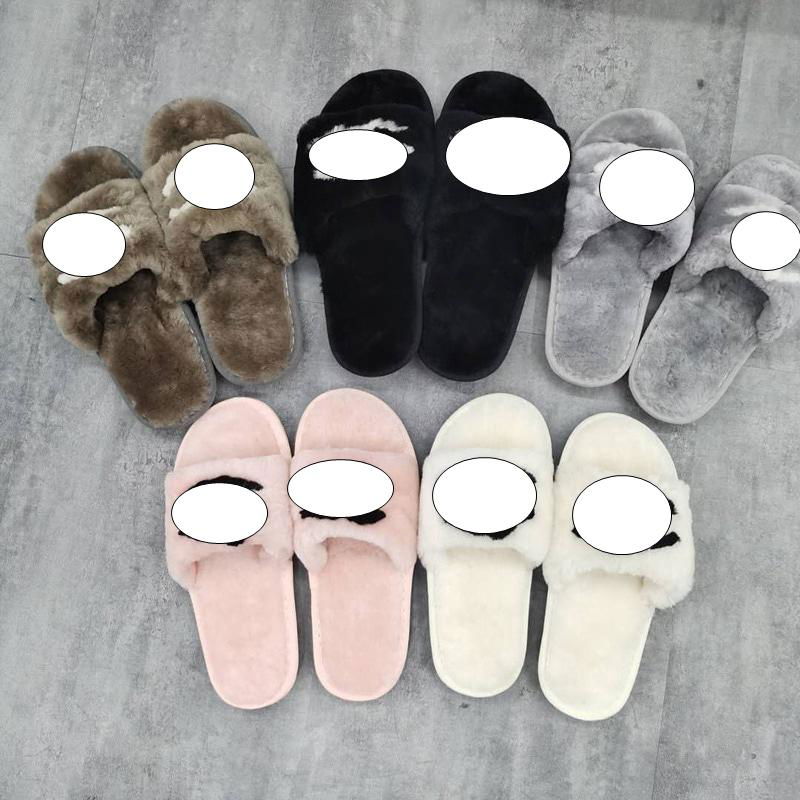 Winter home slippers plush slippers wholesale 2