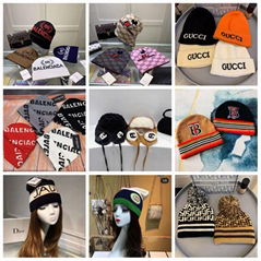 Wholesale of warm wool hat in winter