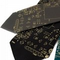 Handmade Men's Novelty Fashion Custom Printed Vintage Circuit Board Silk Tie 2