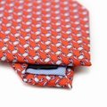 Nautical 100% Silk Men's Novelty Fashion Premium Animal Printed Necktie Crab 4