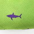 Animal Swimming Sharks Infested Water 100% Silk Handmade Nautical Necktie Shark 3