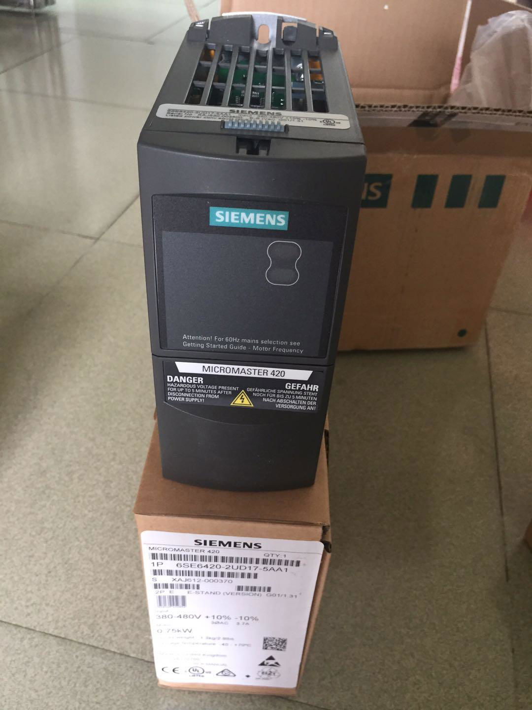 SIEMENS/西门子变频器MicroMaster系列6SE6420-2UD21-5AA1 2