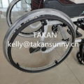 Folding Lightweight Manual Wheelchair For Handicappe