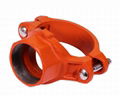 ductile iron grooved pipe fittings