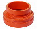 ductile iron grooved pipe fittings