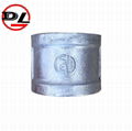 malleable iron  pipe fittings equal reducing coupling socket