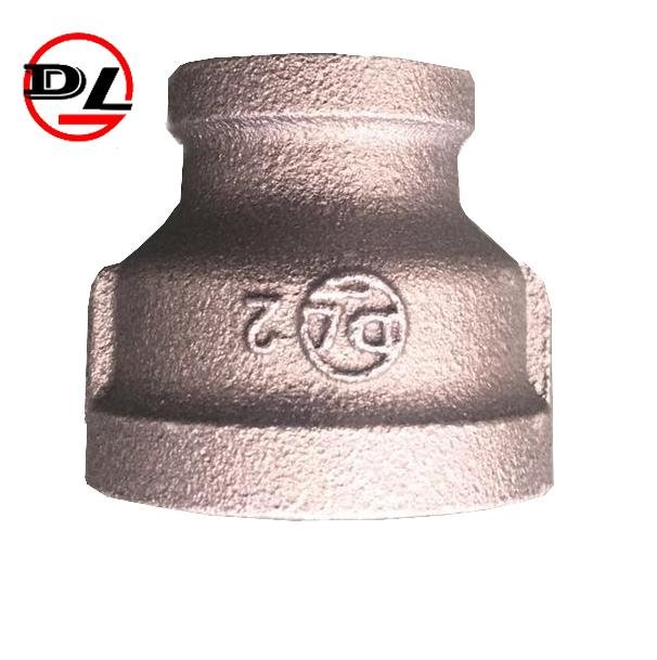 malleable iron  pipe fittings equal reducing coupling socket 3