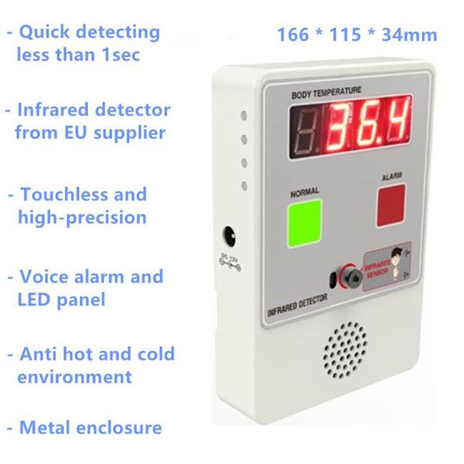 Touchless Body Temperature Detector In Mini Box                             3